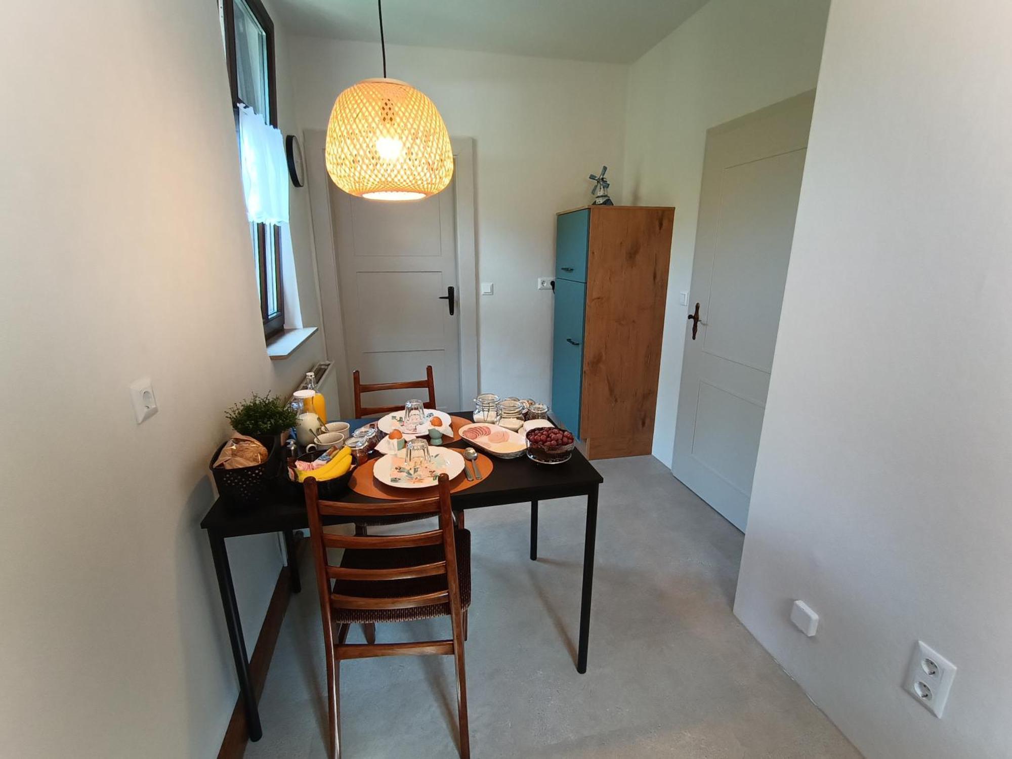 Minicamping Und B&B Apartment Hintergarten Niederorschel Exterior foto