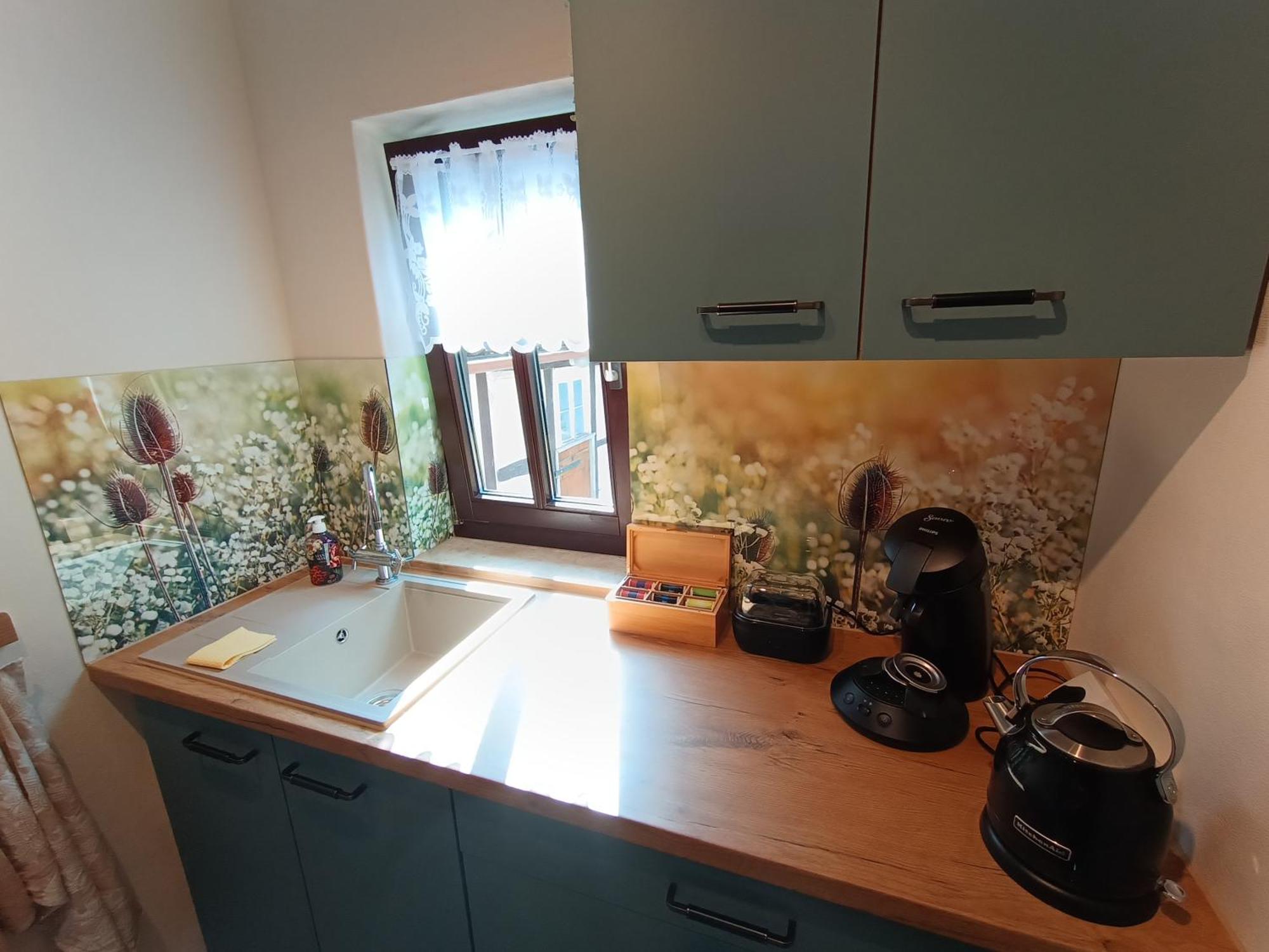 Minicamping Und B&B Apartment Hintergarten Niederorschel Exterior foto